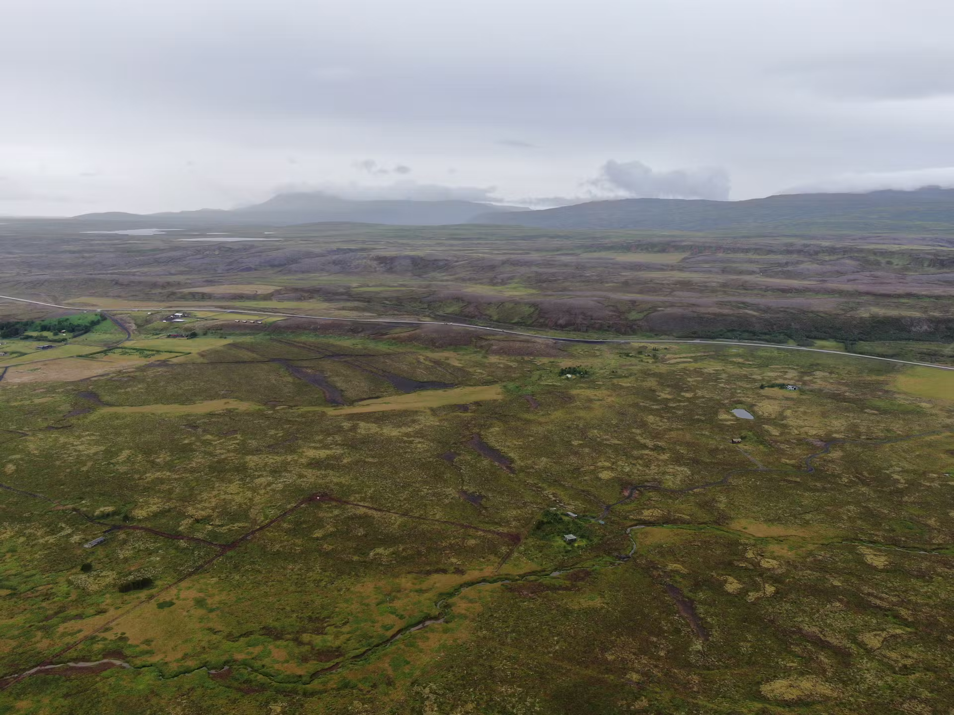 Yfirlitsmynd af svæðinu